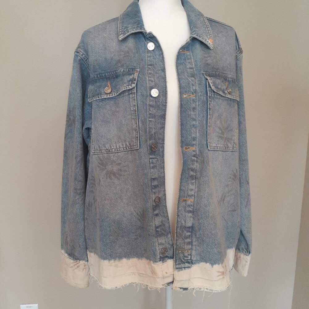 Scotch & Soda Print Jean Jacket